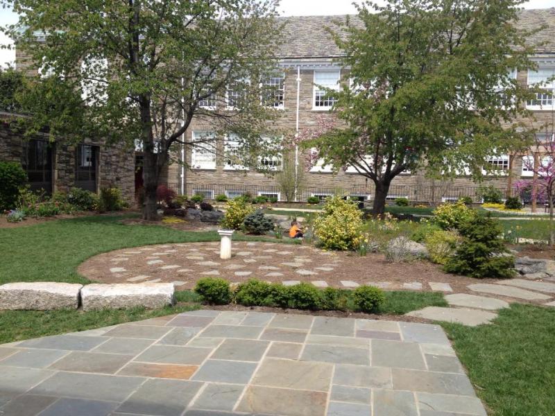 flagstone outdoor class